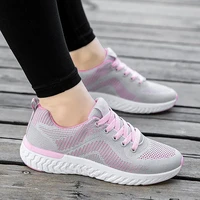 2022 new women flat bottom running shoes breathable casual shoes outdoor light weight vulcanized shoes casual walking sneakers