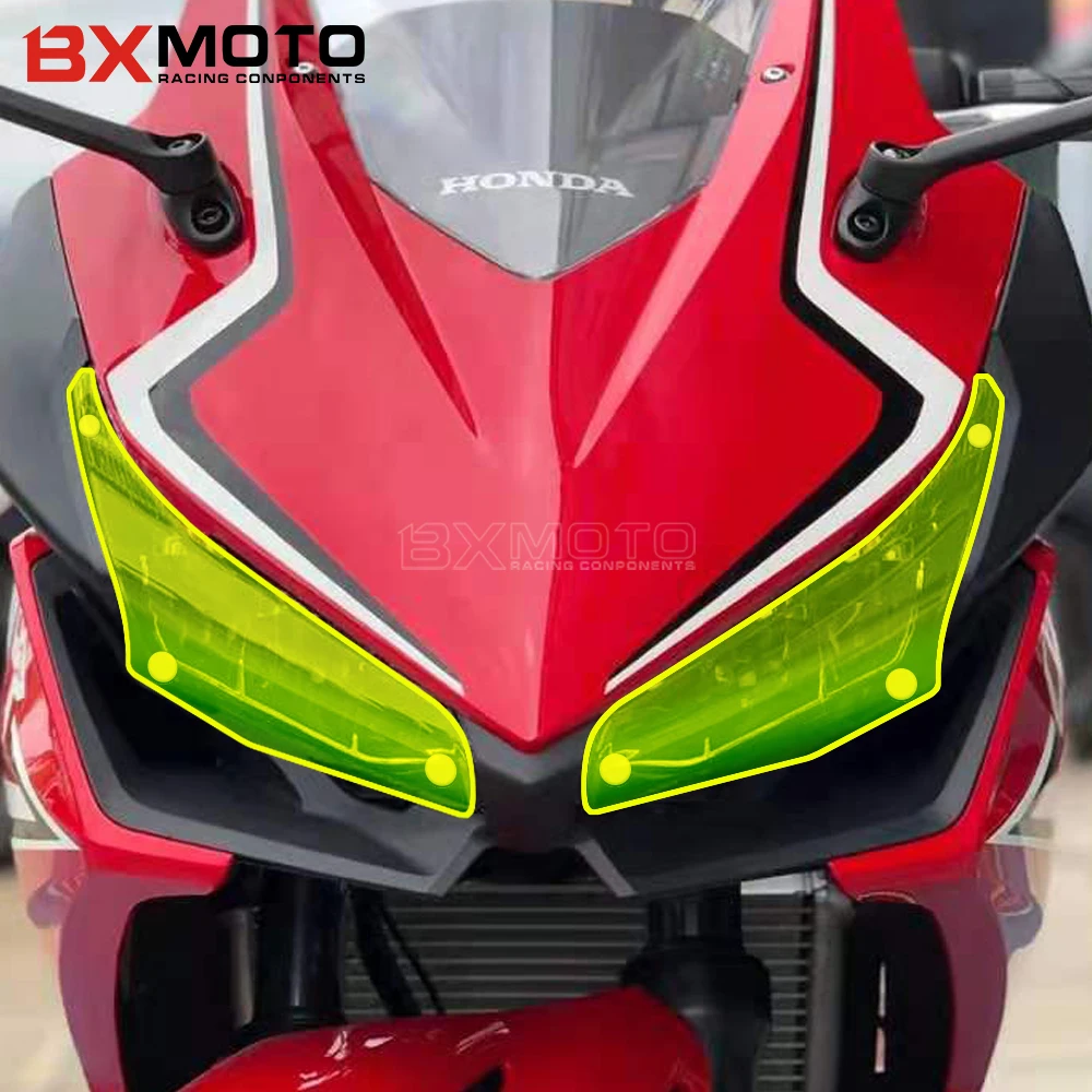 

New Motorcycle Headlight Protection Protector Headlight Film Guard Front Lamp Cover Accessories For HONDA CBR500R 2016 2017 2018