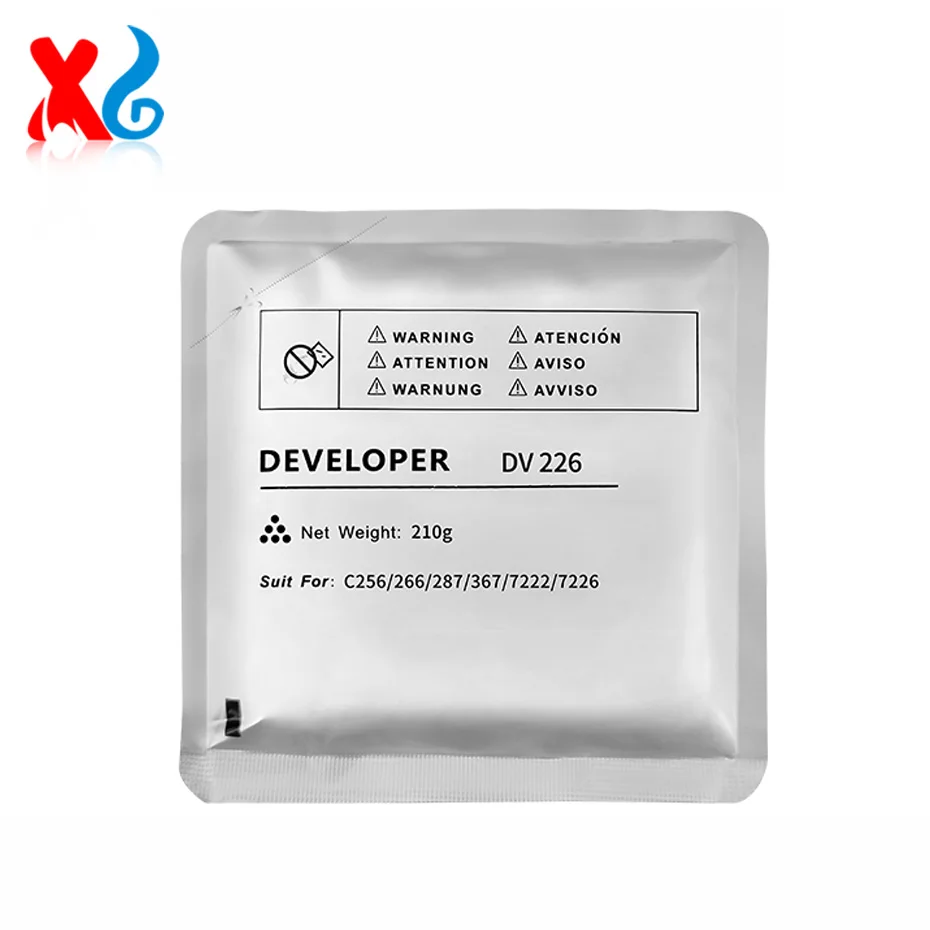 210g DV226 Разработчик для Konica Minolta C256 287 367 7222 7226 копировальный цветной носитель