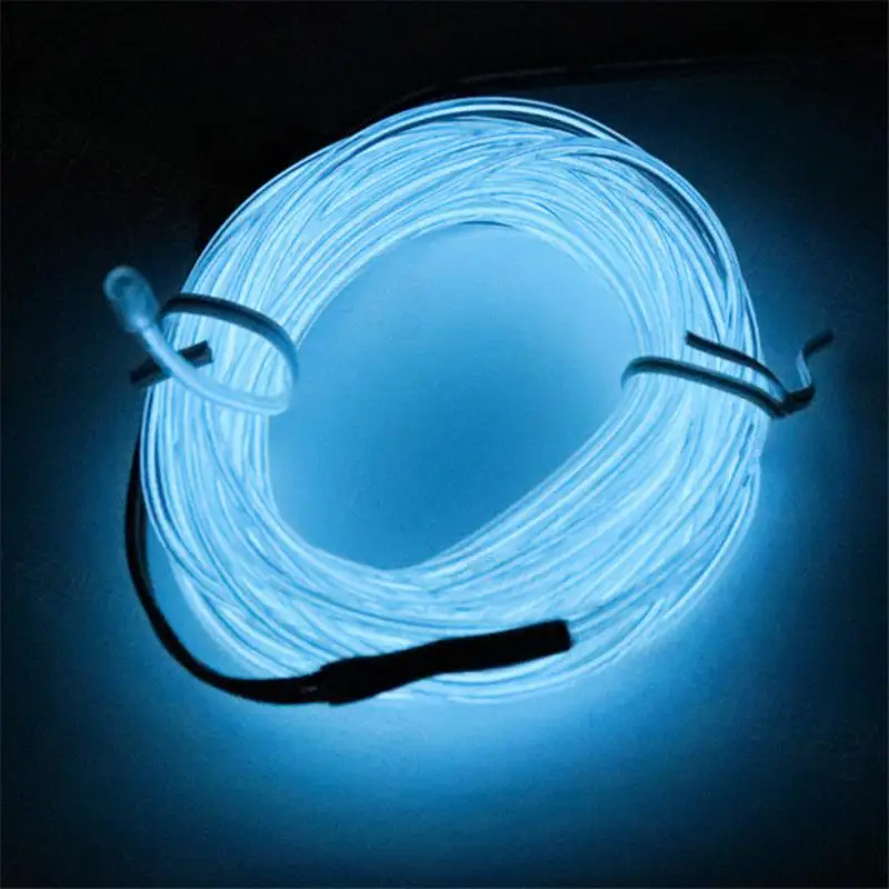 

100% New Luminous Line Highlight 1m EL Cold Light Line Decorative Fluorescent Dance Dress Car EL Luminous Line