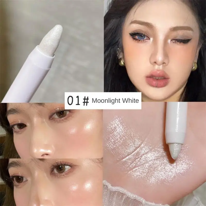 

Pearl High Gloss Eye Shadow Pen 7colors Long Lasting Highlight Waterproof Sweatproof Natural Delicate Brightening Shadow Pen
