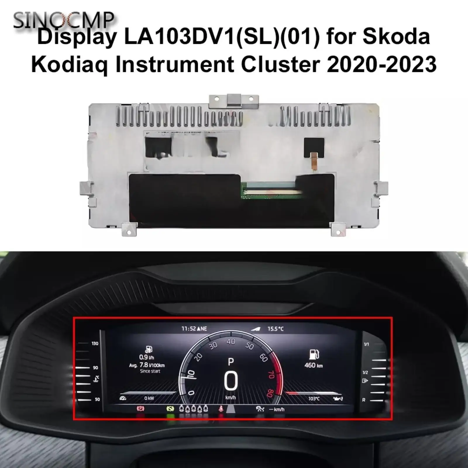 

LA103DV1(SL)(01) 10,3-дюймовый ЖК-дисплей, дисплей приборной панели 565920790 D 17A 920790 17А 920320 Для VW T-Roc и Skoda Kodiaq
