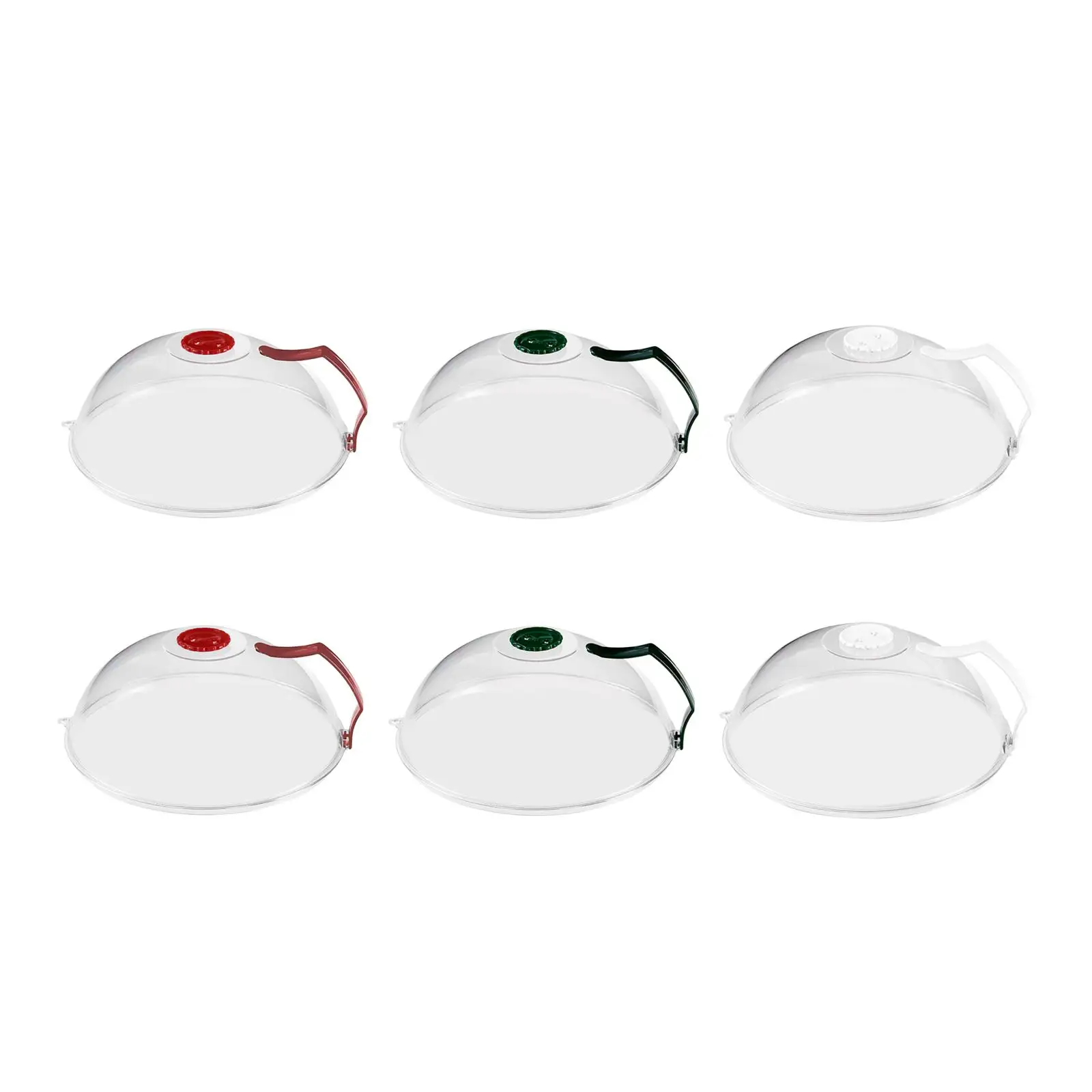 

Microwave Splash Heating Cover High Temperature Resistance Microwave Plate Cover for Restaurant Barbecue Picnics Parties Kitchen