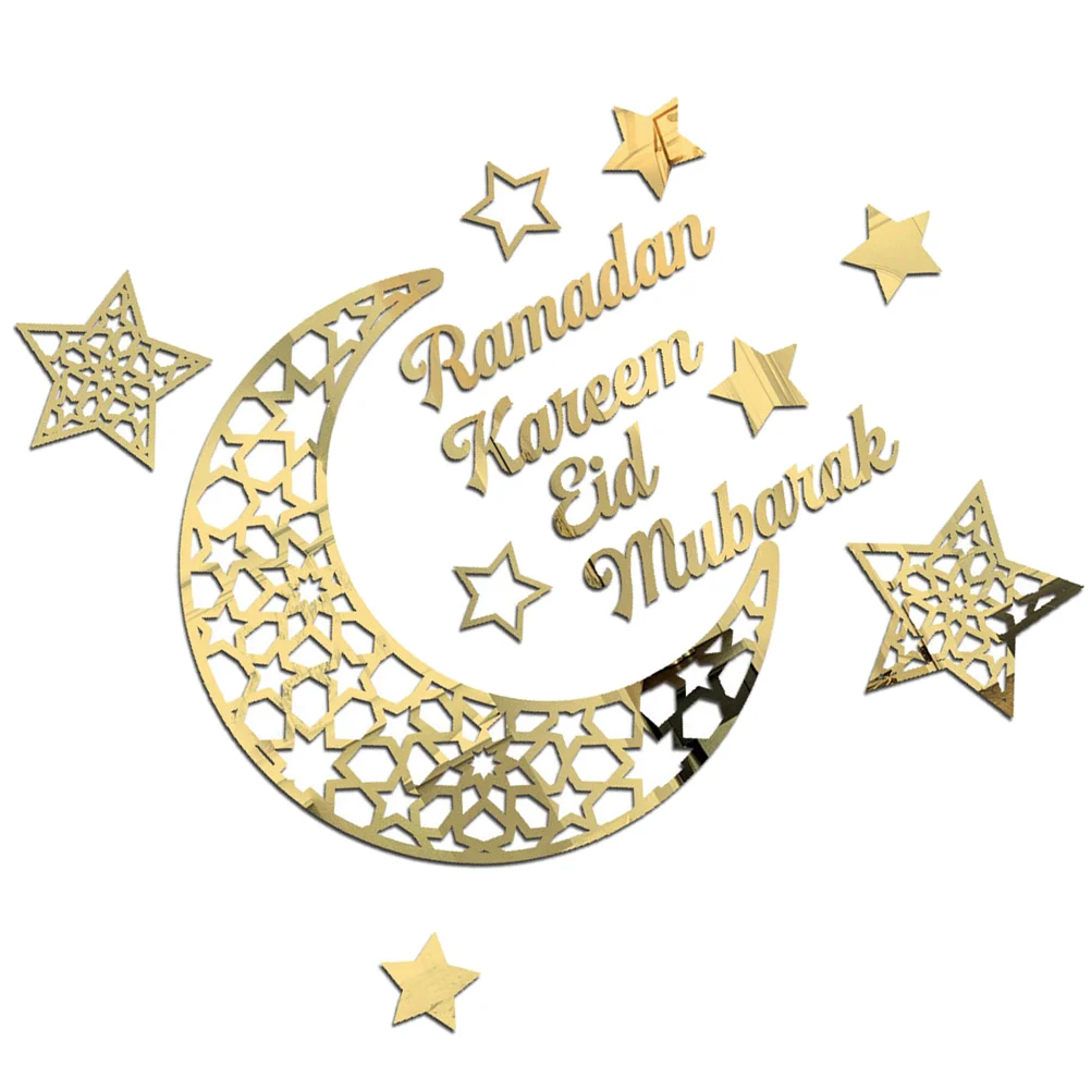 

Walleid Decal Ramadan Clings Ceiling Removable Room Kid Baby Diy Acrylic Decals Bedroom Sign Large Ideas Kareem Islamic Adha