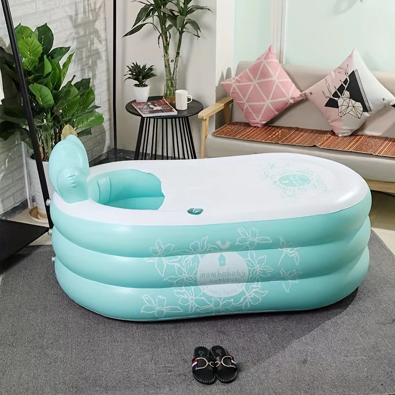 Надувная спа-ванна для взрослых складная портативная теплая ванна дорожная