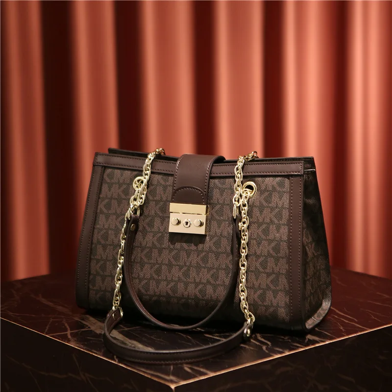 

MKJ New Brand Fashion One Shoulder Large Bag Large Capacity Women's Mom Crossbody Bag Travel Bag Temperament Handbag