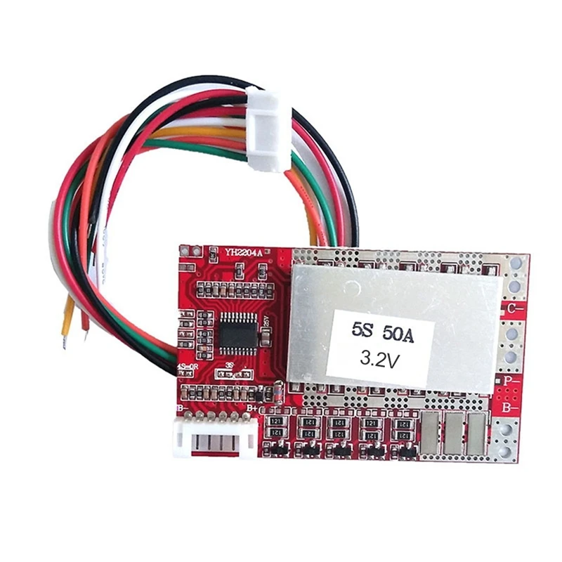 

5S 50A BMS плата 3,7 V Защитная плата аккумулятора с балансом