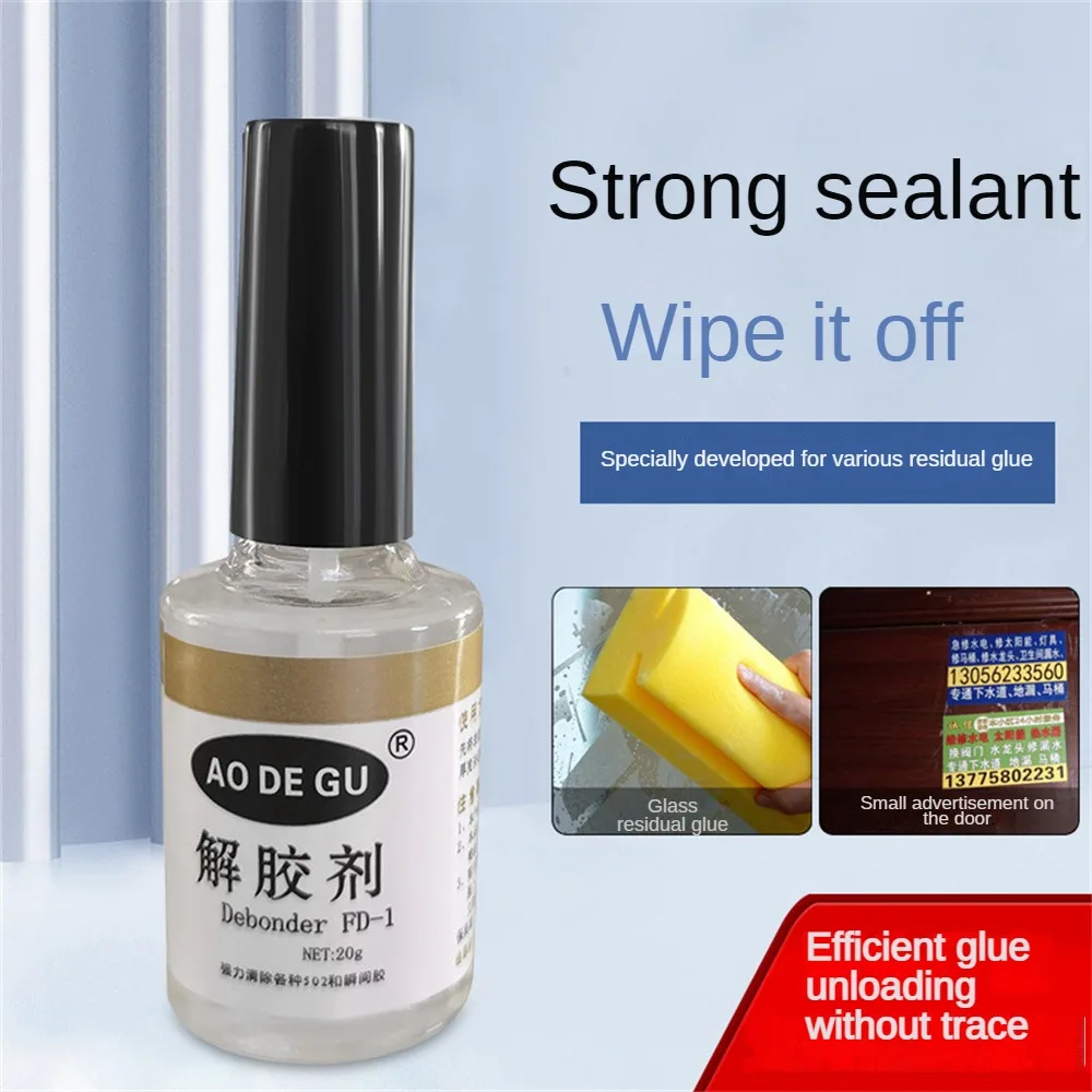 

20ml Nail Polish Remover Vernis Semi Permanant UV Nail Gel Primer Soak Off Debonding Agent Nail Art Gel Varnish Cleaner Manicure