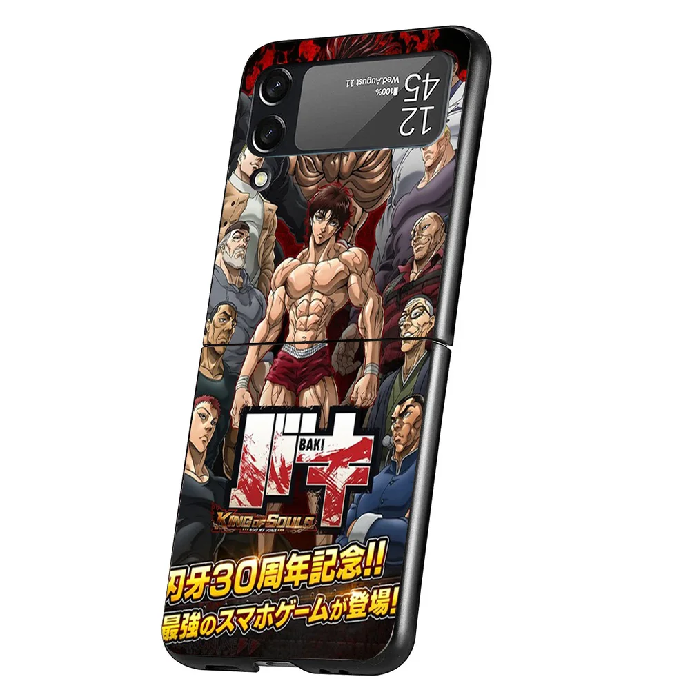 Оригинальный чехол Baki the Grappler в стиле аниме для телефона Samsung Galaxy Z Flip 6 5 4 3