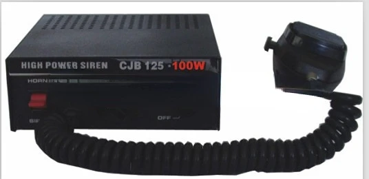 Высокая мощность новая оптика 100 Вт полицейская сирена динамик рупор