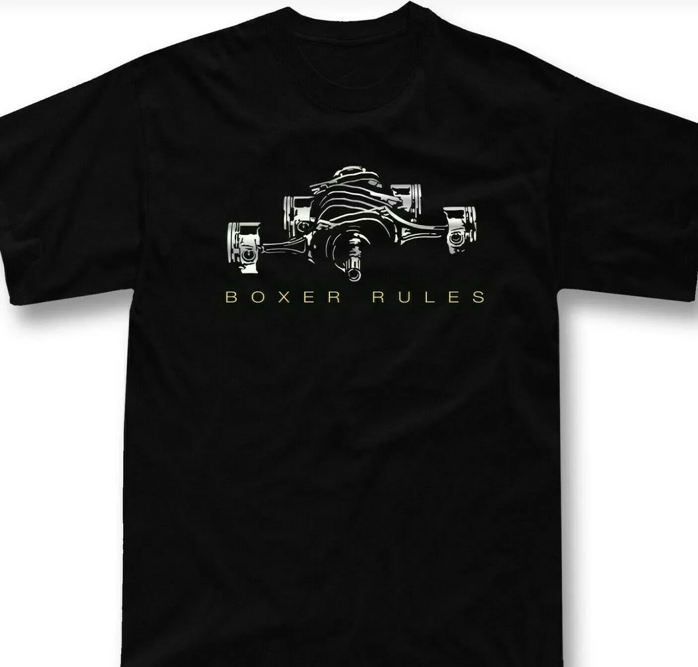 Мужская футболка Boxer Engine 997 GS 1200 JDM Sti 22b Wrx летняя хлопковая с коротким рукавом и