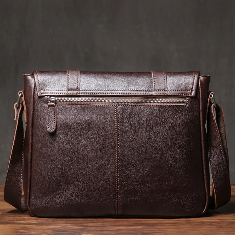 Мужская сумка-мессенджер ROOG из натуральной кожи