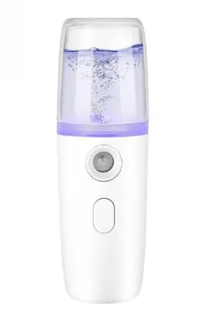 

USB Charging Portable Nano Mist Sprayer Handy Atomization Machine Face Nebulizer Steamer Moisturizing Hydration Refreshing Tool