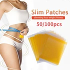100 шт., Стикеры для похудения