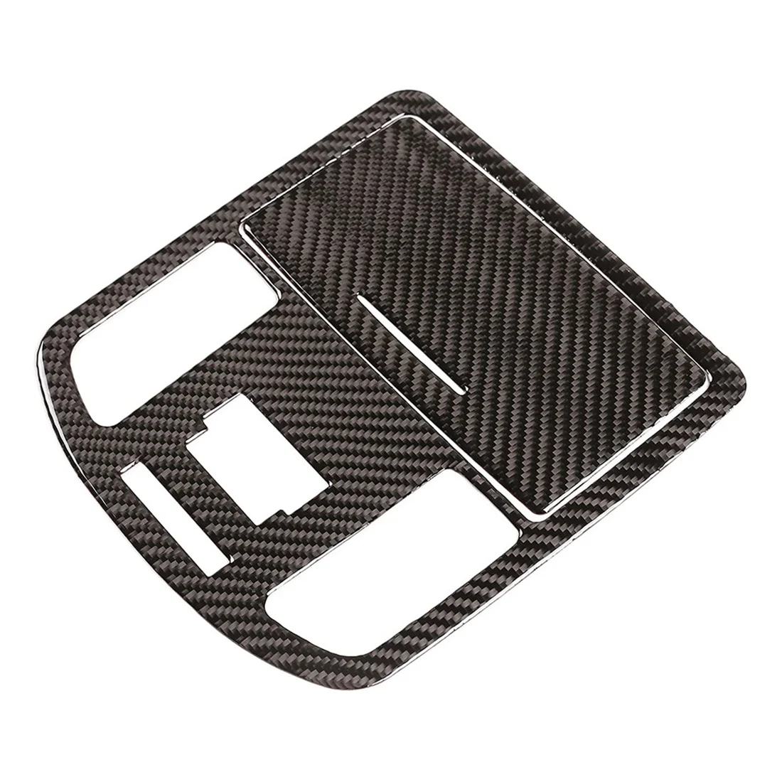 

For Toyota Hilux 2015-2021 Soft Carbon Fiber Front Roof Reading Light Panel Trim Interior Accessories