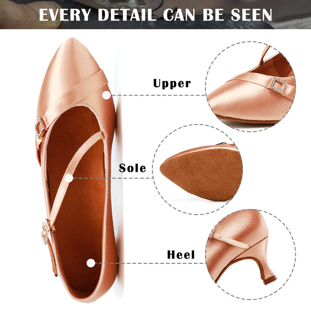 SWDZM Women Ballroom dance shoes Woman Party Modern Dancing Shoes Salsa Tango Latin dance shoes for Ladies Girls wholesale