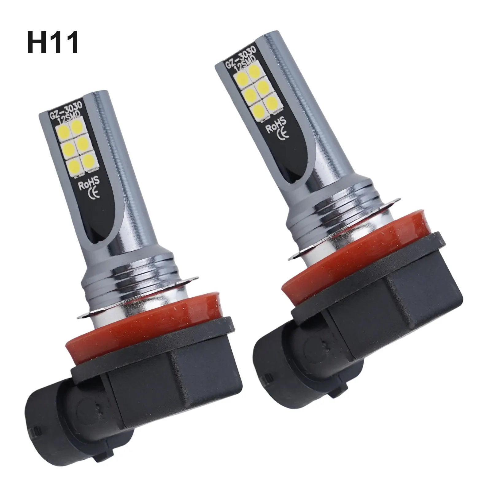 3030 LED H11/H8/H9 H11 Светодиодная фара для вождения DRL Лампа 9005/HB3/H10/9145 9012/HIR2 Совершенно