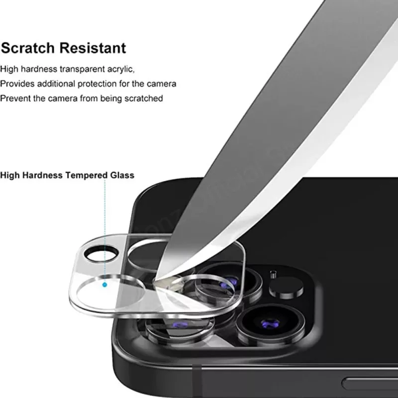 4Pcs Camera Tempered Glass For iPhone 13 12 11 Pro Max Screen Protector iPhone 11 12 13 Mini Len Lens Film