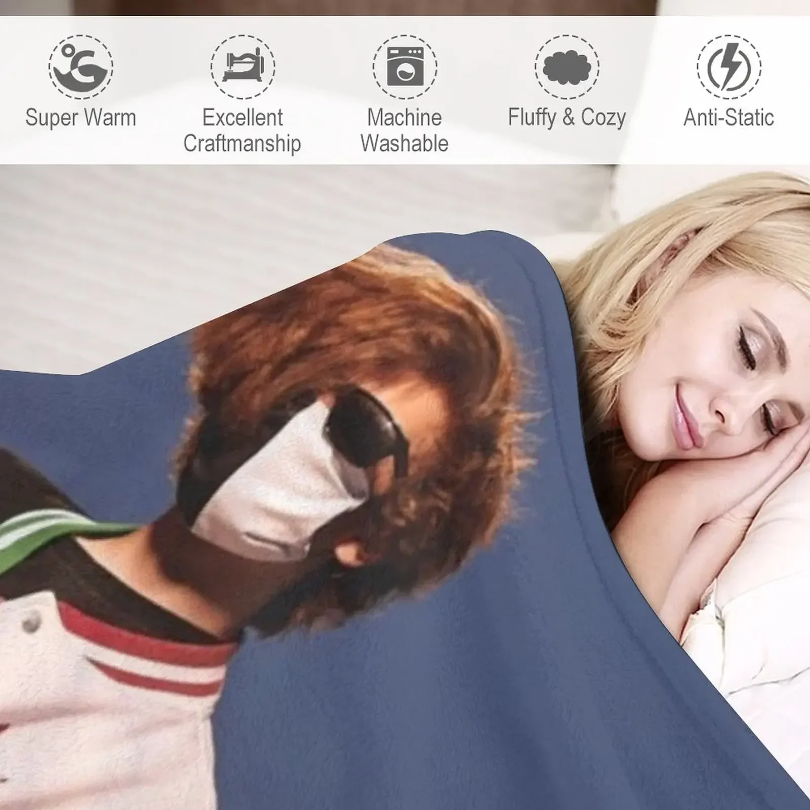 Ranboo плед одеяло тепловые для путешествий Косплей Аниме одеяла