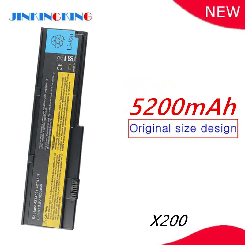 Фото Аккумулятор для ноутбука LENOVO ThinkPad X200 X200s X201 X201i X201s 42T4534 42T4536 42T4538 42T4647 42T4648 42T4834 42T4835 43R9253 №1