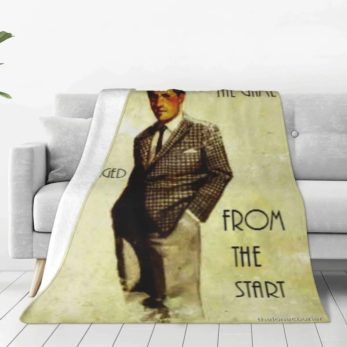 New Vegas Benny-плед был зазубрирован с начального одеяла покрывало на кровать