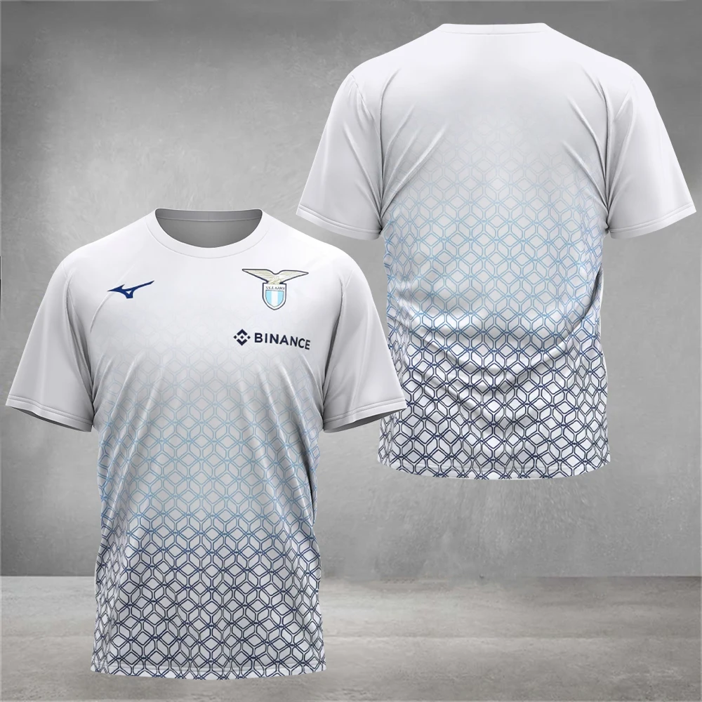 

New Mizun O Patchwork Printed Tennis Wear Fitness Short Sleeve Badminton Sportswear Men Breathable Sweat Absorbent Cycling Wear