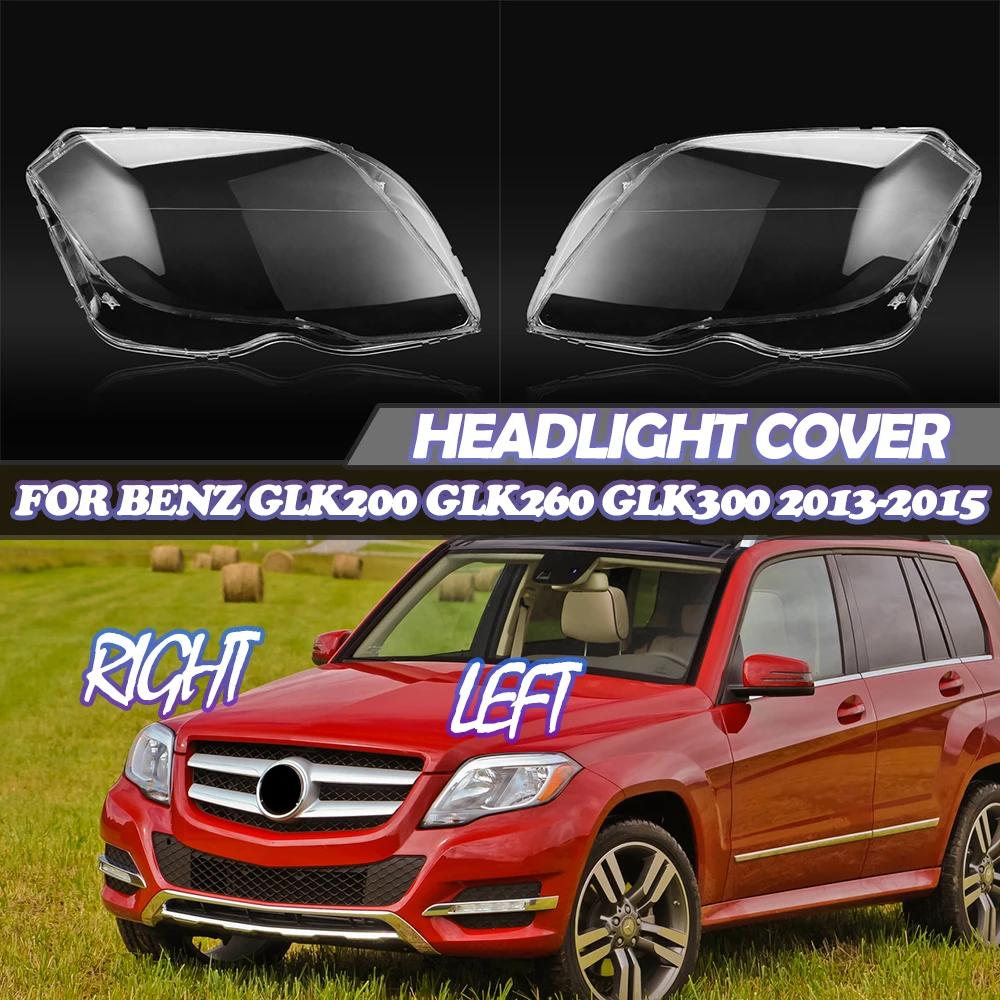 

Для 2013 2014 2015 Mercedes Benz GLK200 GLK260 GLK300 абажур налобный фонарь оболочка прозрачная маска Крышка объектива оргстекло