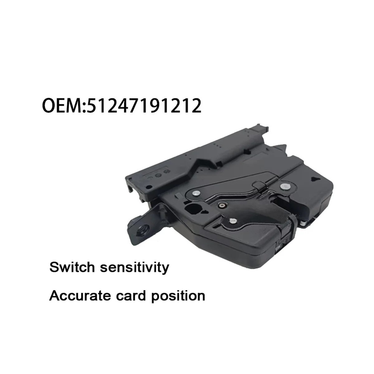 Новый замок для багажника автомобиля 51247191212 51244825342 BNW F30 F80 F32 F82 F10 F12 F13 F06 7191212