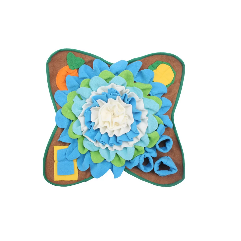 

Pet Slow Feeder Rabbit Feeding Mat Stuffed Bunny Non Sniffing Cushion Washable Snuffle Plush Pad Dog Puppy Puzzle Toys
