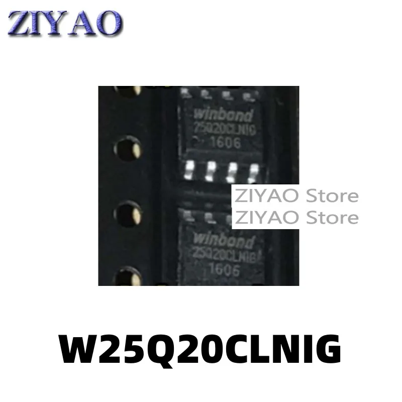 

1 шт. W25Q20CLNIG 25Q20CLNIG W25X20CLNIG 25X20CLNIG SOP-8