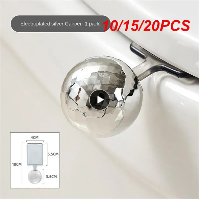 

10/15/20 шт., подъемник крышки унитаза с гальваническим покрытием