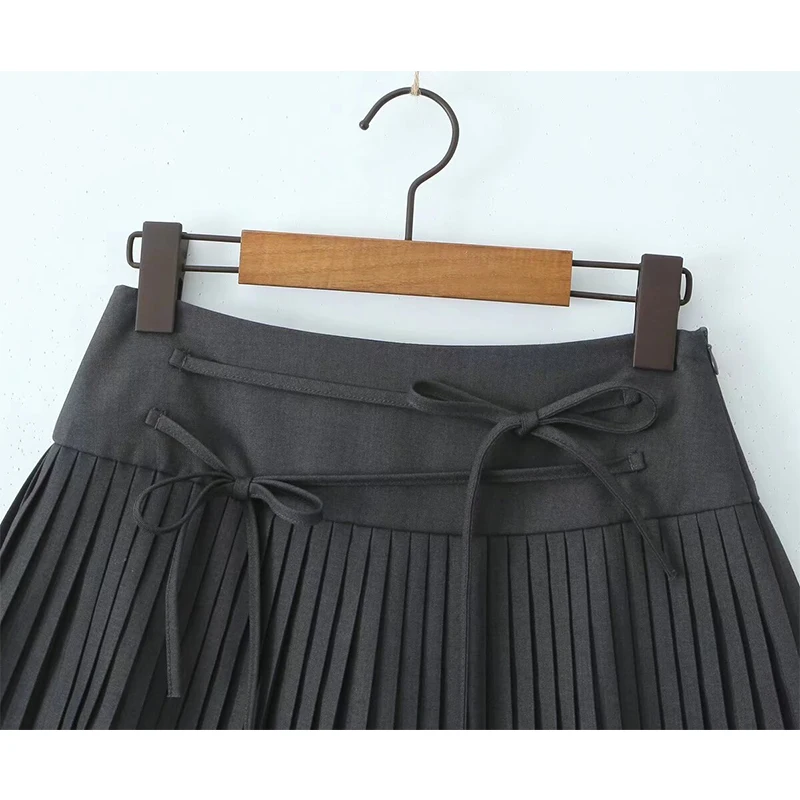 YENKYE плиссированная мини-юбка в консервативном стиле для женщин сексуальные