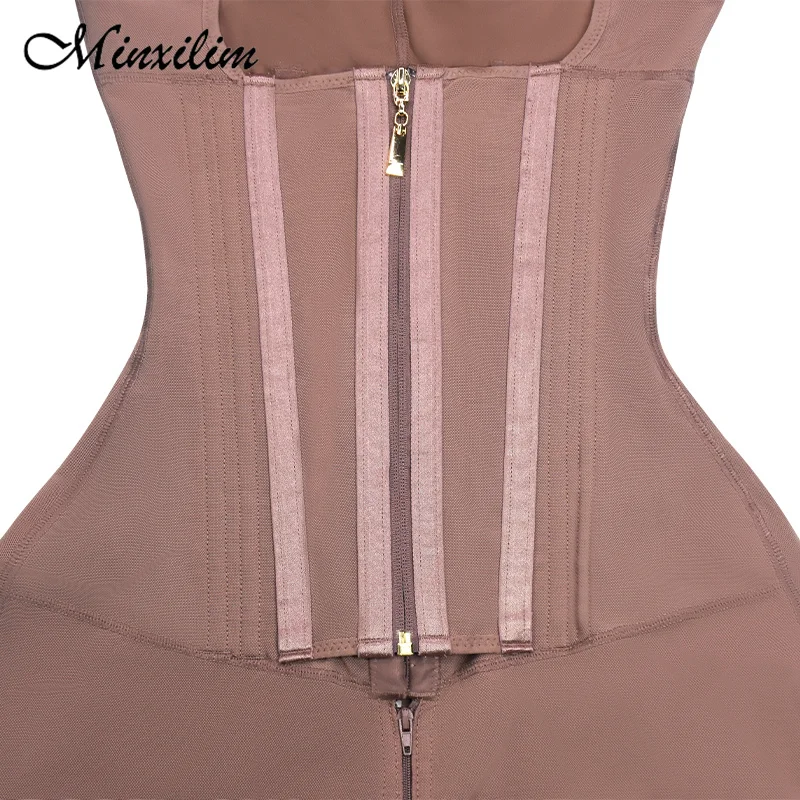 Minxilim Колумбийская корректирующая одежда для похудения двойной компрессионный