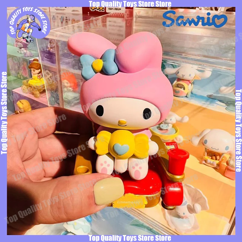 

New Sanrio Theatre Series Blind Box Tide Play Cinnamoroll Kulomi Melody Hello Kitty Random Mystery Box Collection Ornament Gift