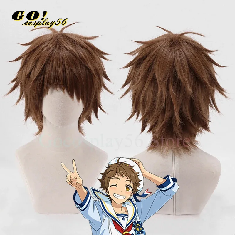 Фото Парик для косплея ES Rabits Shino Hajime Nito Nazuna Tenma Mitsuru Mashiro Tomoya Rabbits, короткие волосы №4