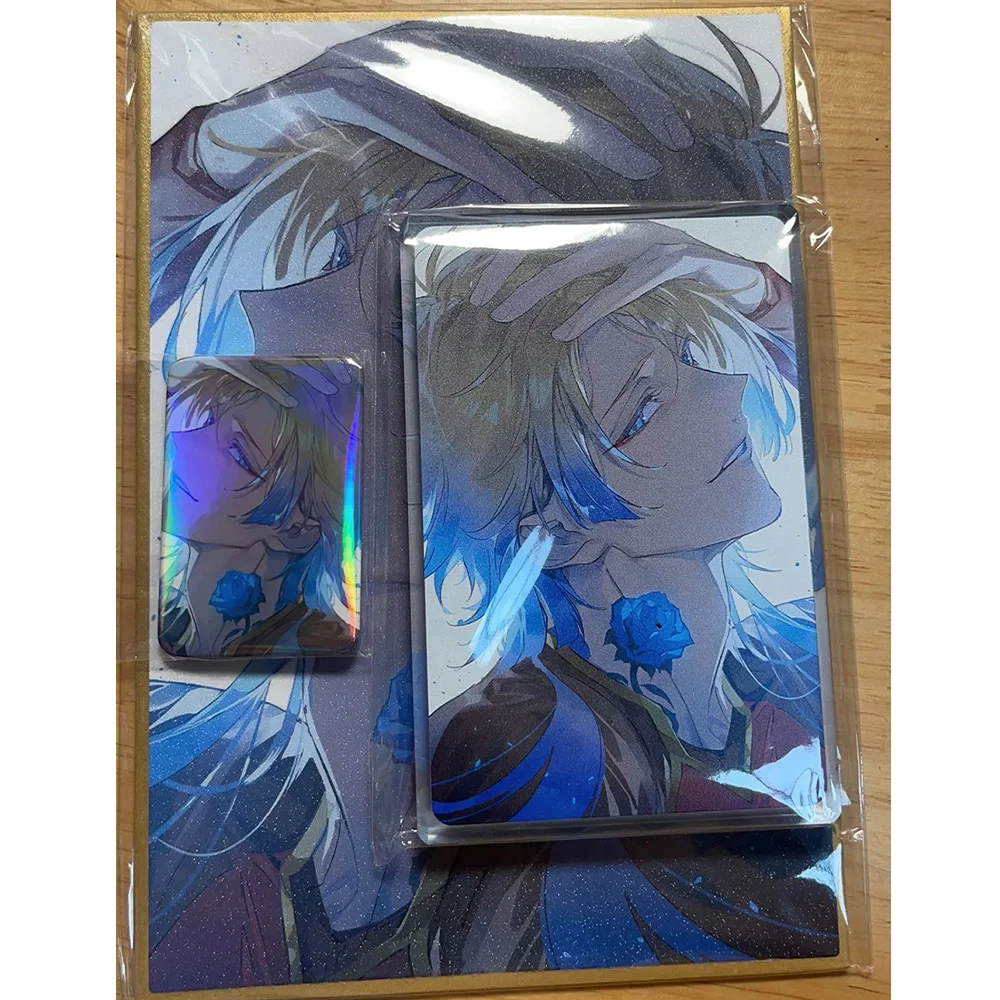 Синяя Фотокарта акриловый кирпич Nagi Seishiro Isagi Yoichi Майкл Кайзер Баро шоу красивый