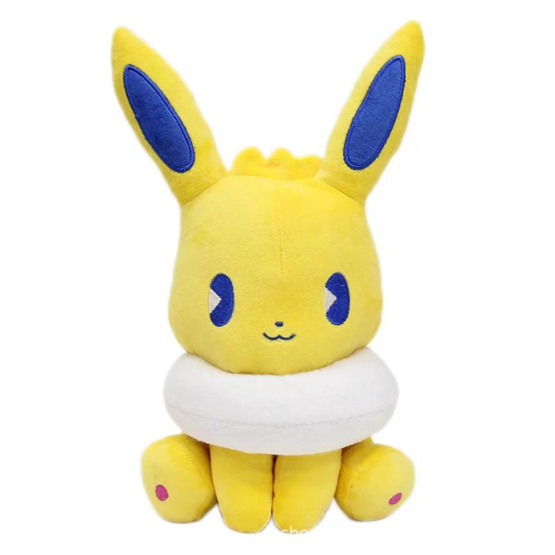 Фото 10 шт./компл., плюшевая игрушка в виде животного из серии Pokemon Umbreon Flareon Vaporeon, 20 см №3