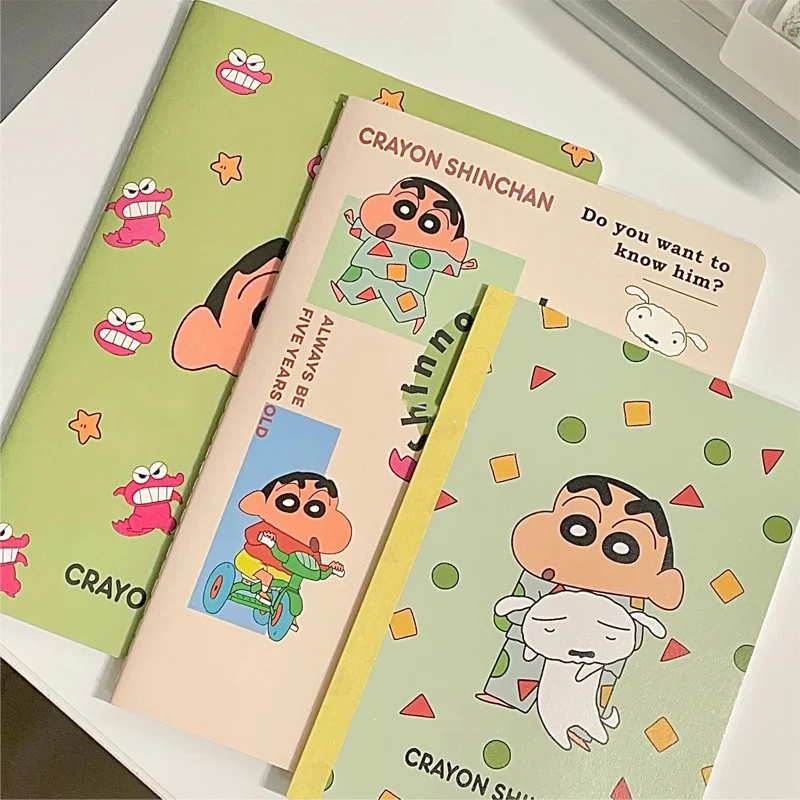 Новинка Лидер продаж блокнот Crayon Shin-chan Серии B5 с горизонтальной линией в японском