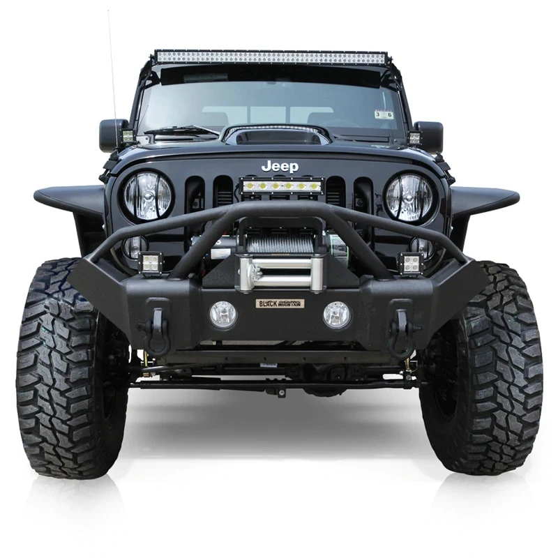 

Стальной передний бампер (Bull Bar) для Jeep Wrangler JK и JL