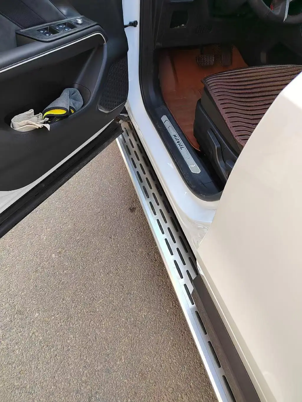 2 шт. алюминиевые Кронштейны для подножки RANGE ROVER VELAR 2018-2024