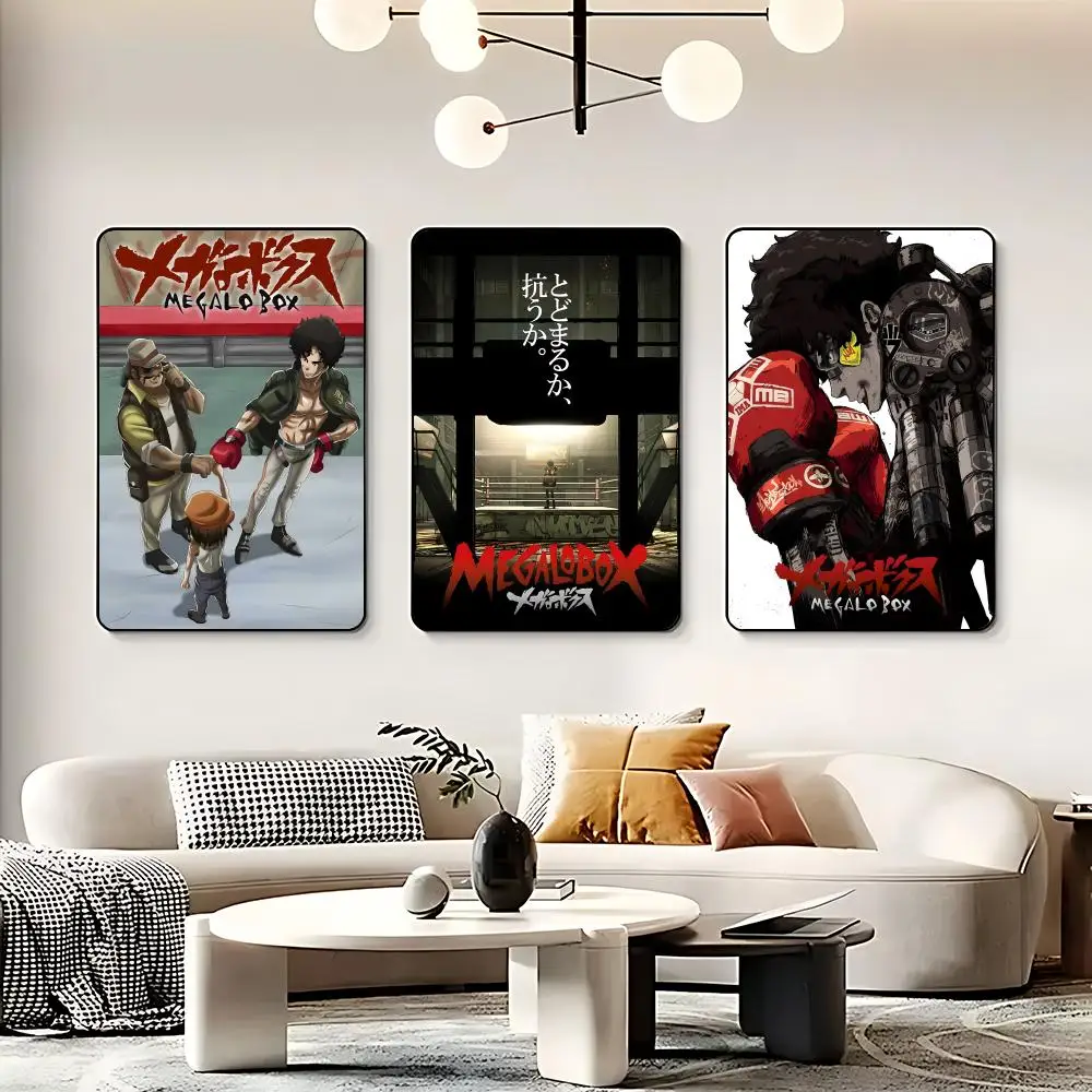 Фото Постер с изображением аниме M-MEGALOBOX, HD, самоклеящийся, водонепроницаемый, настенный декор, идеально подходит для дома, офиса, общежития, спальни, отличный подарок №2