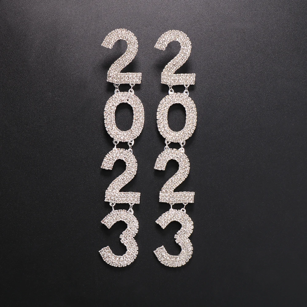 Роскошные Дизайнерские Подвесные серьги Stonefans 2023 Длинные для женщин