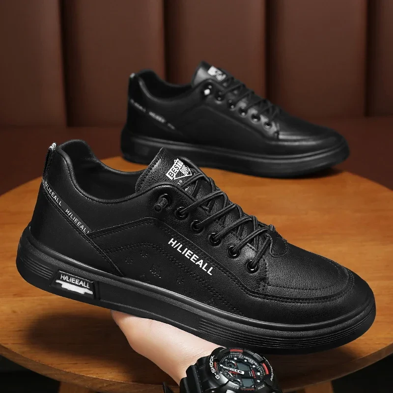 Кроссовки мужские дышащие для скейтборда повседневная обувь плоская подошва