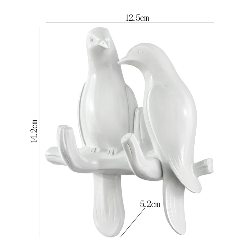 

Крючок для ключей птица из полирезина