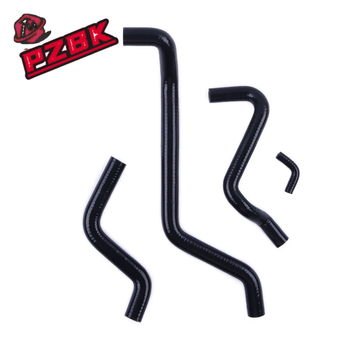 4 шт. для 2008-2012 Kawasaki KFX450R KFX 450 R ATV вездеход силиконовый радиатор Охлаждающая труба