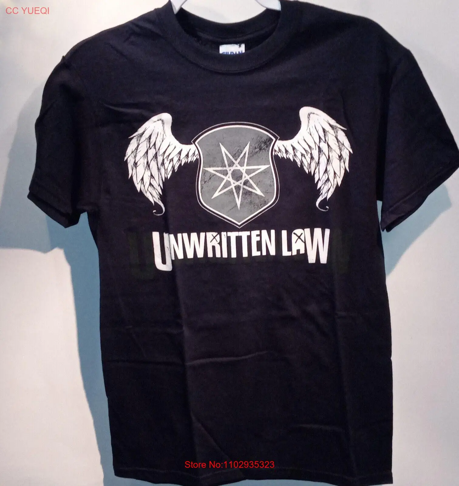 Неписанная футболка с надписью S маленькая в стиле панк-рок новинка старый запас