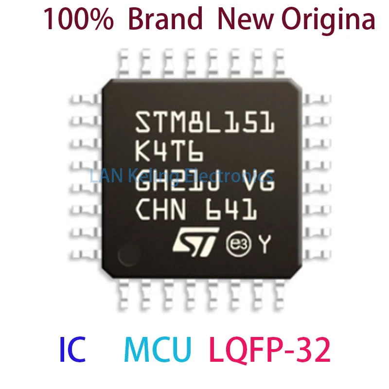 

STM8L151K4T6 100% Brand New Original STM STM8L STM8L151 STM8L151K4 STM8L151K4T MCU LQFP-32