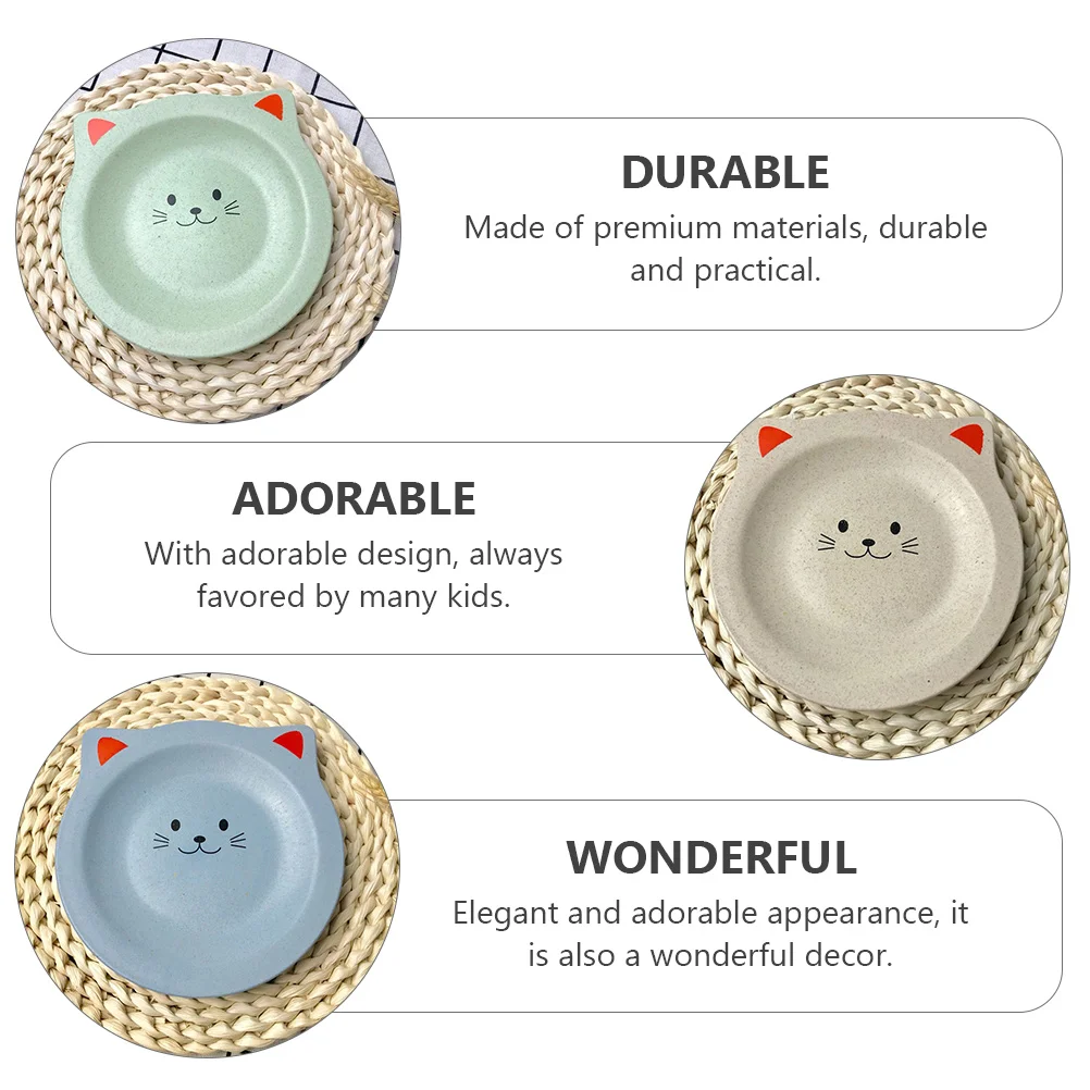 Десертное блюдо для кошек тарелка конфет обеденный стол детские тарелки