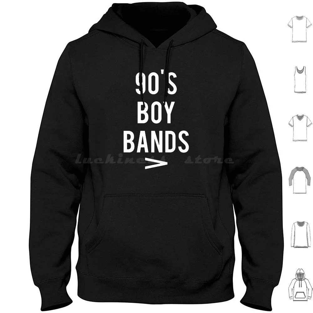 

90 _ S Boy Bands Hoodie cotton Long Sleeve New Kids On The Block Donnie Wahlberg Joey Mcintyre Band Backstreet Boys Nsync