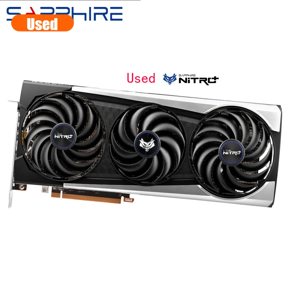 Видеокарта Sapphire Radeon RX 6800 16G GDDR6 Nitro для AMD RX6800 16 Гб Nitro +, игровая видеокарта для ПК